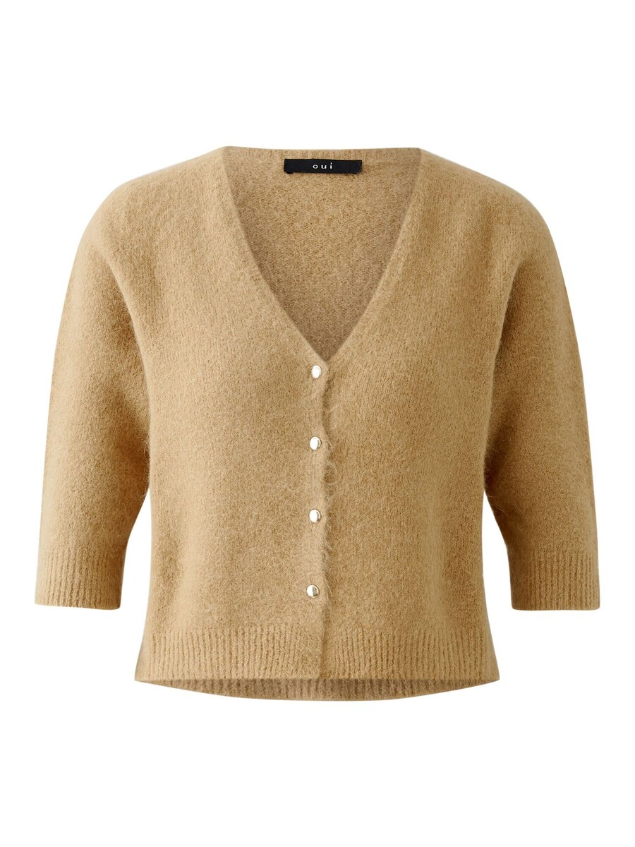 Вязаный кардиган OUI, коричневый
Вязаный кардиган OUI, коричневый