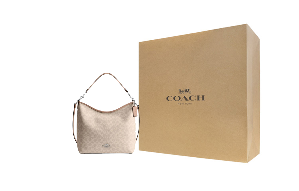 COACH Лавровая искусственная кожаная сумка через плечо
COACH Лавровая искусственная кожаная сумка через плечо