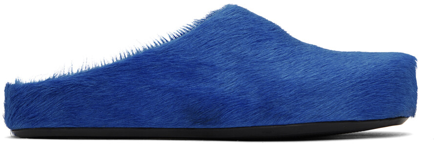 Синие мокасины Fussbett Sabot Marni
Синие мокасины Fussbett Sabot Marni