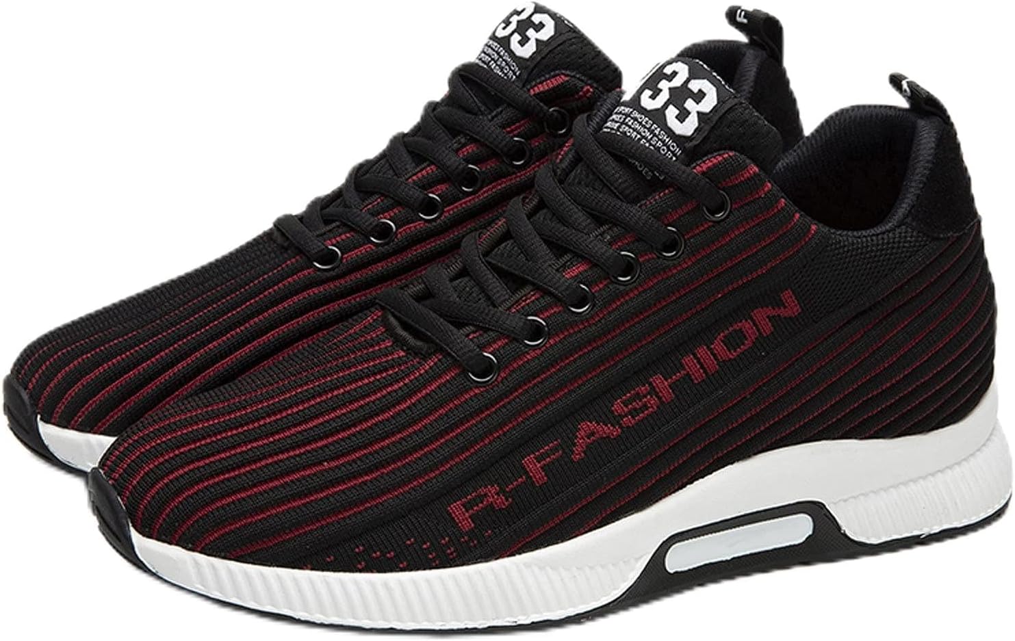 Мужские кроссовки FLIOZY с лифтом, увеличивающие рост на 6 см, легкие, дышащие, на шнуровке, модные кроссовки, черный/красный
Мужские кроссовки FLIOZY с лифтом, увеличивающие рост на 6 см, легкие, дышащие, на шнуровке, модные кроссовки, черный/красный