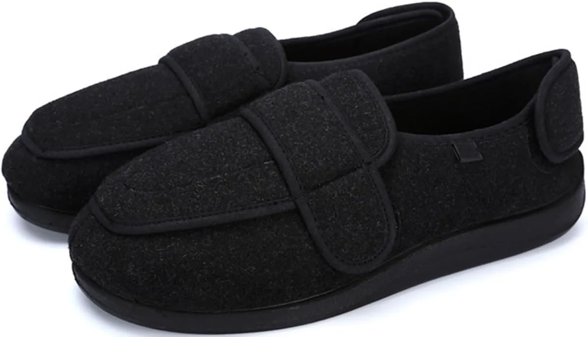 Мужские ортопедические тапочки широкого размера, регулируемые, для дома, при отеках и артрите, DaoGeSir, черные
Мужские ортопедические тапочки широкого размера, регулируемые, для дома, при отеках и артрите, DaoGeSir, черные