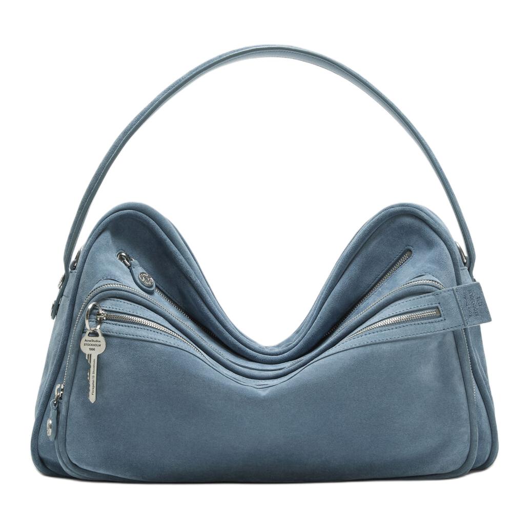 Acne Studios Сумка из телячьей кожи женская джинсовая blue
Acne Studios Сумка из телячьей кожи женская джинсовая blue