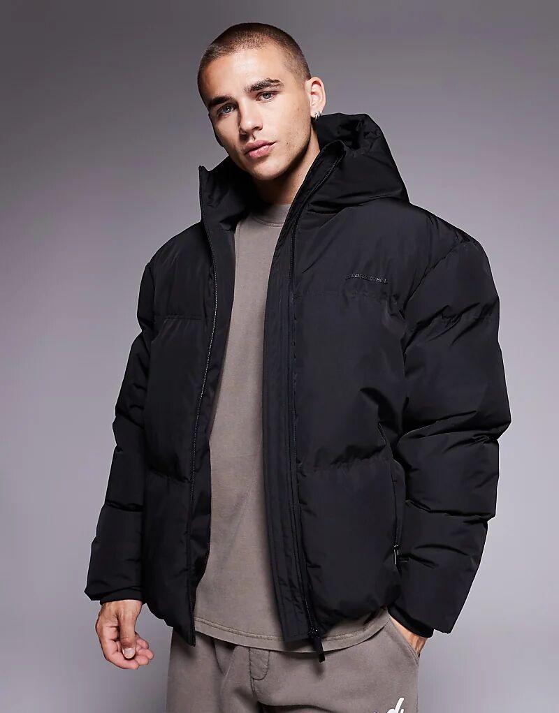 Пуховик Good For Nothing с капюшоном черного цвета
Пуховик Good For Nothing с капюшоном черного цвета