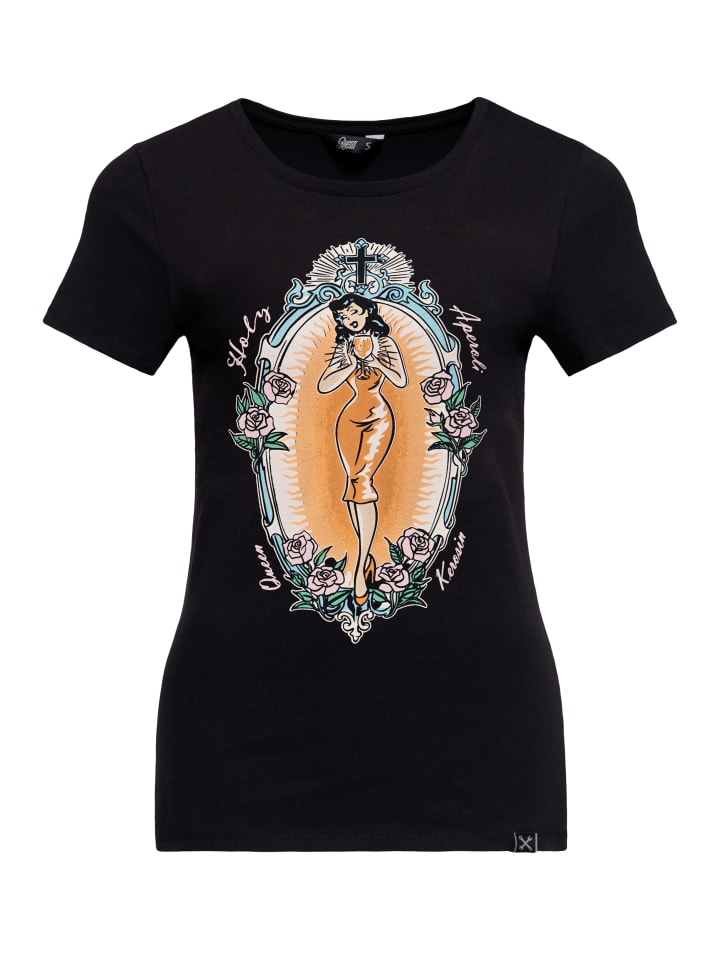 Футболка Queen Kerosin Holy Aperoli черного цвета Queen Kerosin, Черный, Футболка Queen Kerosin Holy Aperoli черного цвета Queen Kerosin
Футболка Queen Kerosin Holy Aperoli черного цвета Queen Kerosin, Черный, Футболка Queen Kerosin Holy Aperoli черного цвета Queen Kerosin