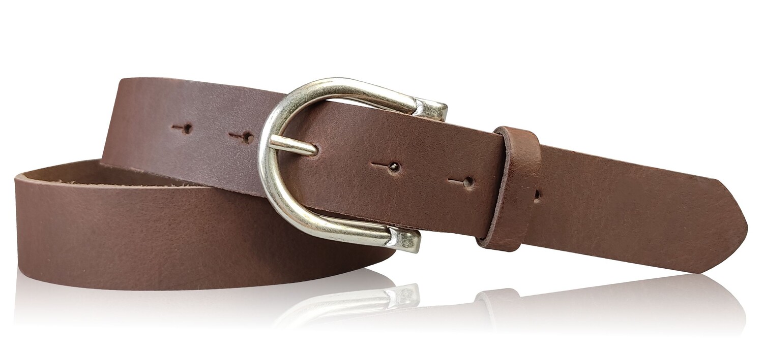 Кожаный ремень FRONHOFER, темно коричневый 
Кожаный ремень FRONHOFER, темно коричневый