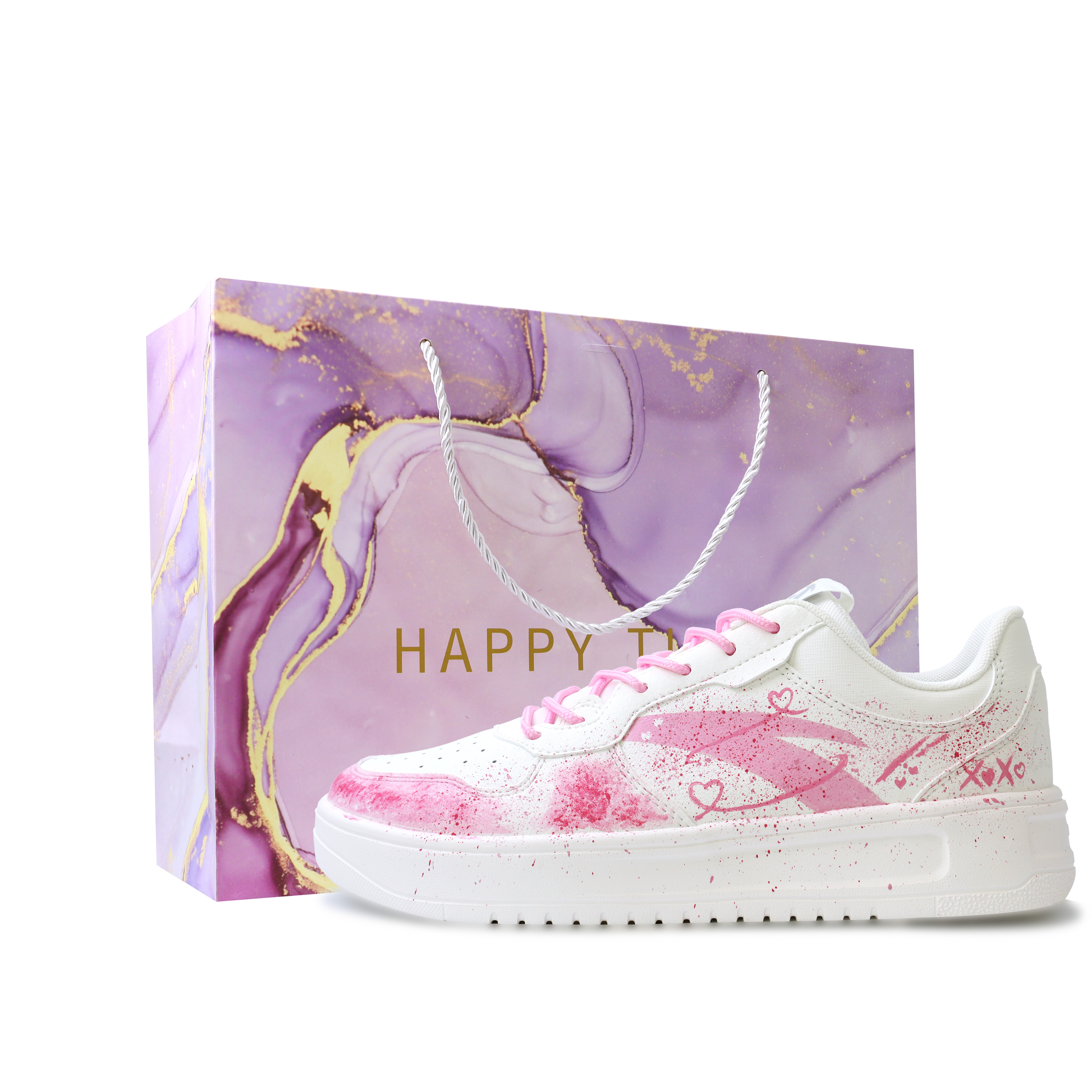 ANTA Свободные, износостойкие и легкие низкие кроссовки для скейтбординга, мужские, белые, розовые
ANTA Свободные, износостойкие и легкие низкие кроссовки для скейтбординга, мужские, белые, розовые