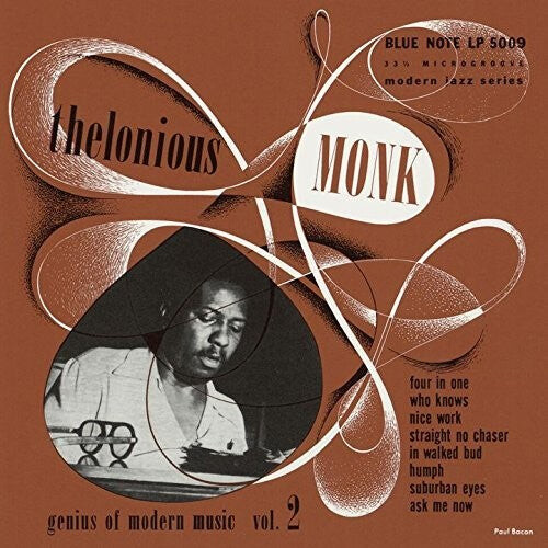 CD диск Monk, Thelonious: Genius Of Modern Music Vol 2
CD диск Monk, Thelonious: Genius Of Modern Music Vol 2