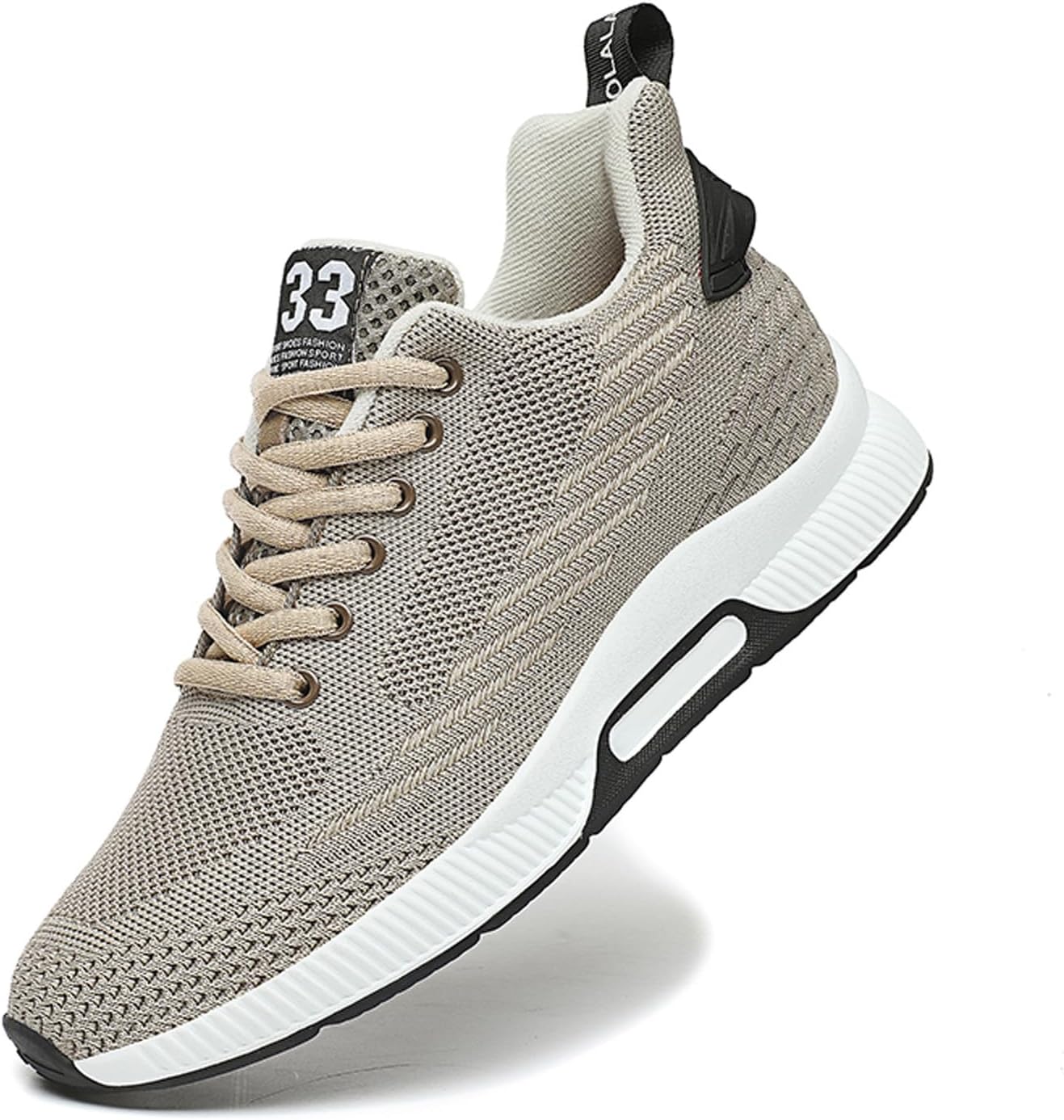 Мужские невидимые увеличивающие рост кроссовки BMINFEE, легкие спортивные кроссовки с дышащей материалом и шнуровкой, увеличение роста на 6 см, бежевый
Мужские невидимые увеличивающие рост кроссовки BMINFEE, легкие спортивные кроссовки с дышащей материалом и шнуровкой, увеличение роста на 6 см, бежевый