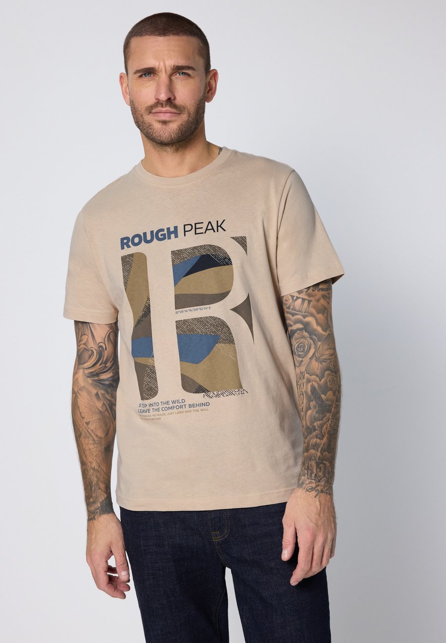 Футболка Street One MEN MIT FRONTPRINT, Beige
Футболка Street One MEN MIT FRONTPRINT, Beige