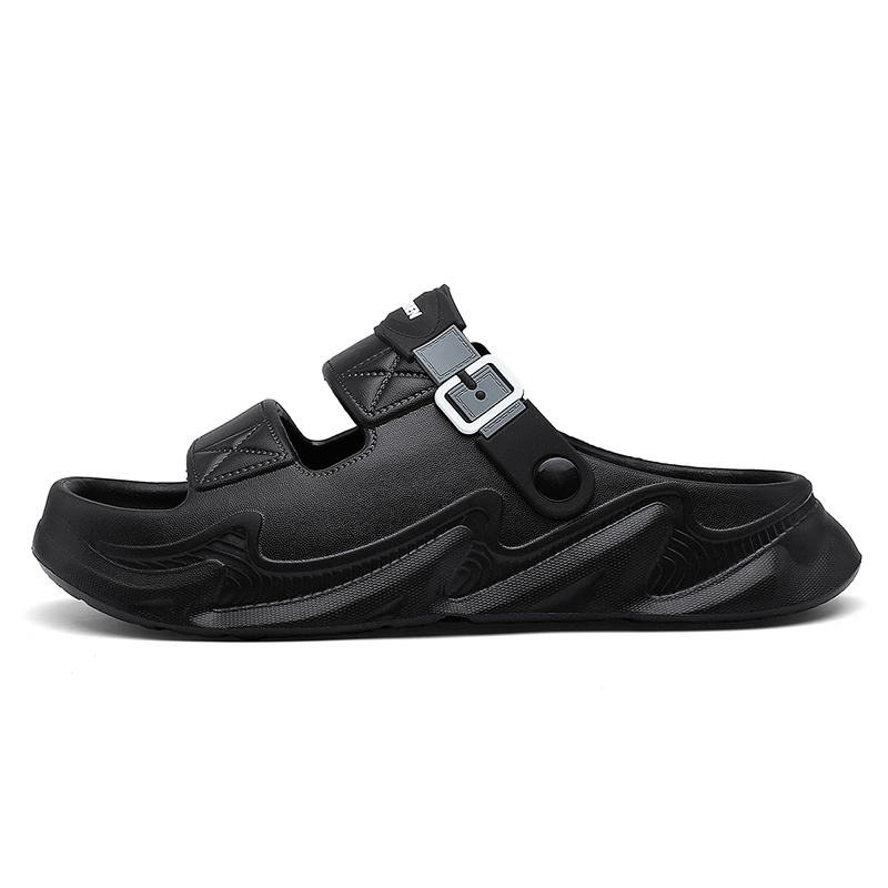 RENBEN Тихие противоскользящие износостойкие шлепанцы мужские черные, цвет Black
RENBEN Тихие противоскользящие износостойкие шлепанцы мужские черные, цвет Black