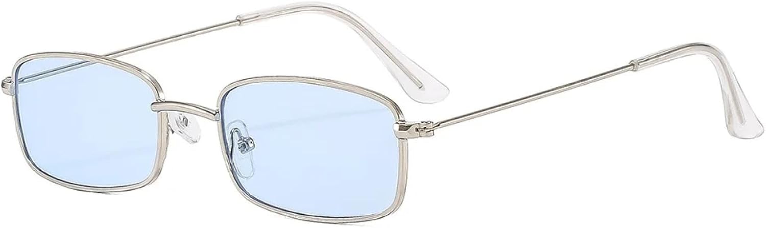 Солнцезащитные очки с защитой от УФ-излучения UV400 | Компактные, металлические | Для женщин и мужчин | Для занятий спортом на открытом воздухе и вождения DSVIGF, Silver Blue
Солнцезащитные очки с защитой от УФ-излучения UV400 | Компактные, металлические | Для женщин и мужчин | Для занятий спортом на открытом воздухе и вождения DSVIGF, Silver Blue