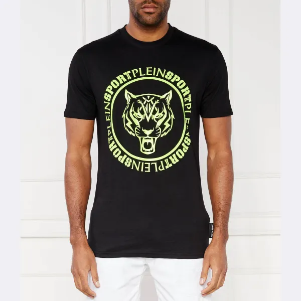 Футболка стандартного кроя Tiger Plein Sport, черный
Футболка стандартного кроя Tiger Plein Sport, черный