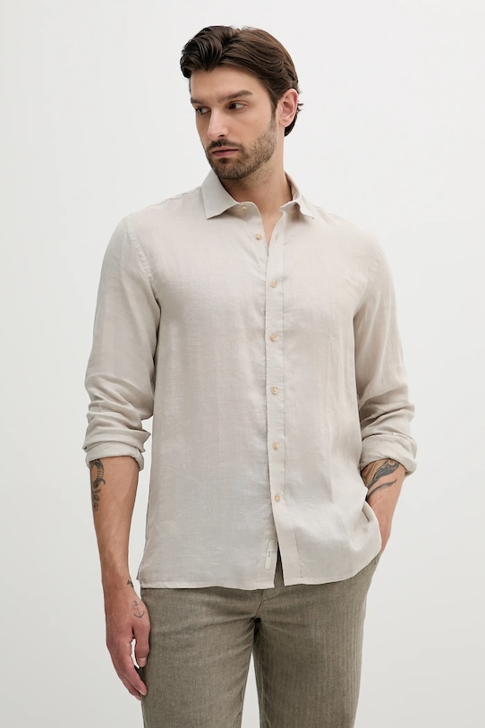 Льняная рубашка Liu Jo, бежевый
Льняная рубашка Liu Jo, бежевый