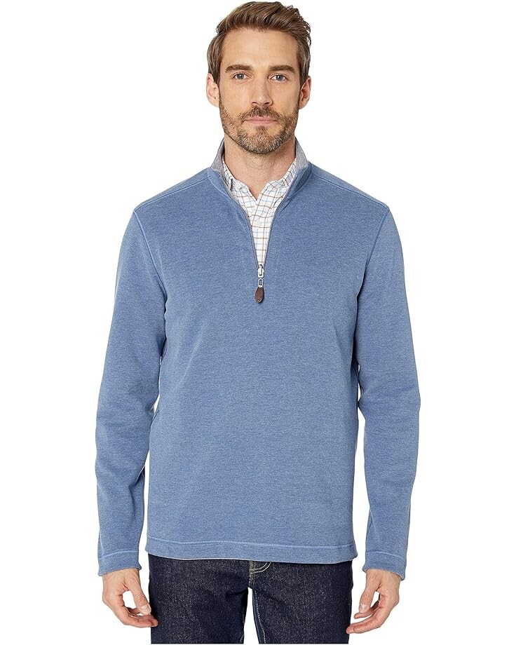 Свитер Johnston & Murphy Reversible 1/4 Zip, цвет Blue/Gray
Свитер Johnston & Murphy Reversible 1/4 Zip, цвет Blue/Gray