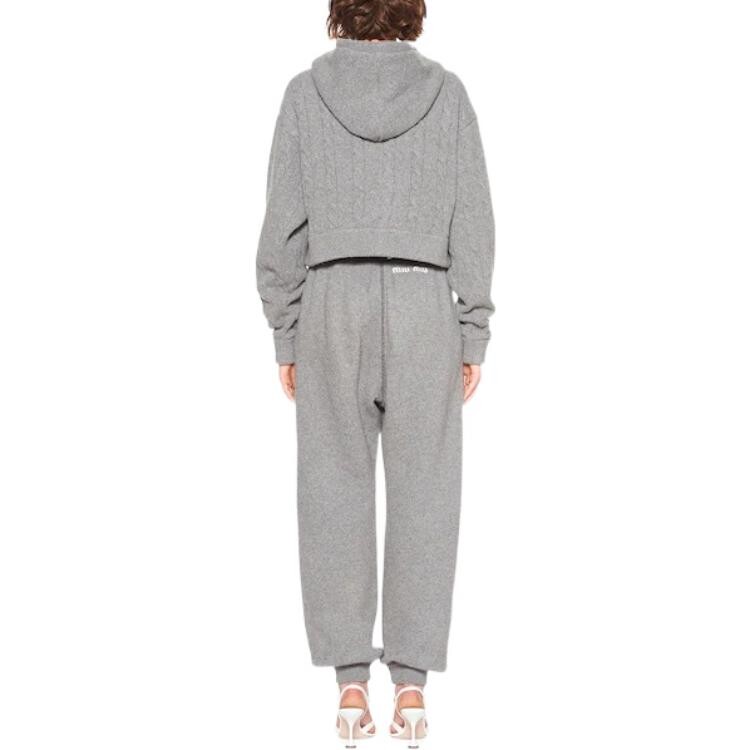 Кашемировый свитер женский серый Miu Miu
Кашемировый свитер женский серый Miu Miu