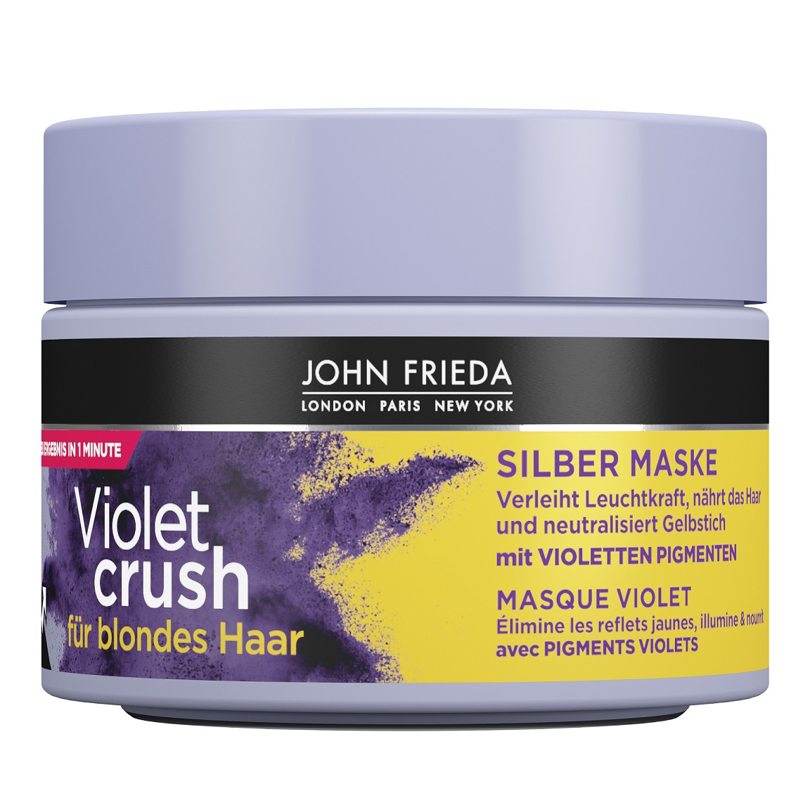 Маска для волос violet crush John Frieda, объем 250 мл
Маска для волос violet crush John Frieda, объем 250 мл