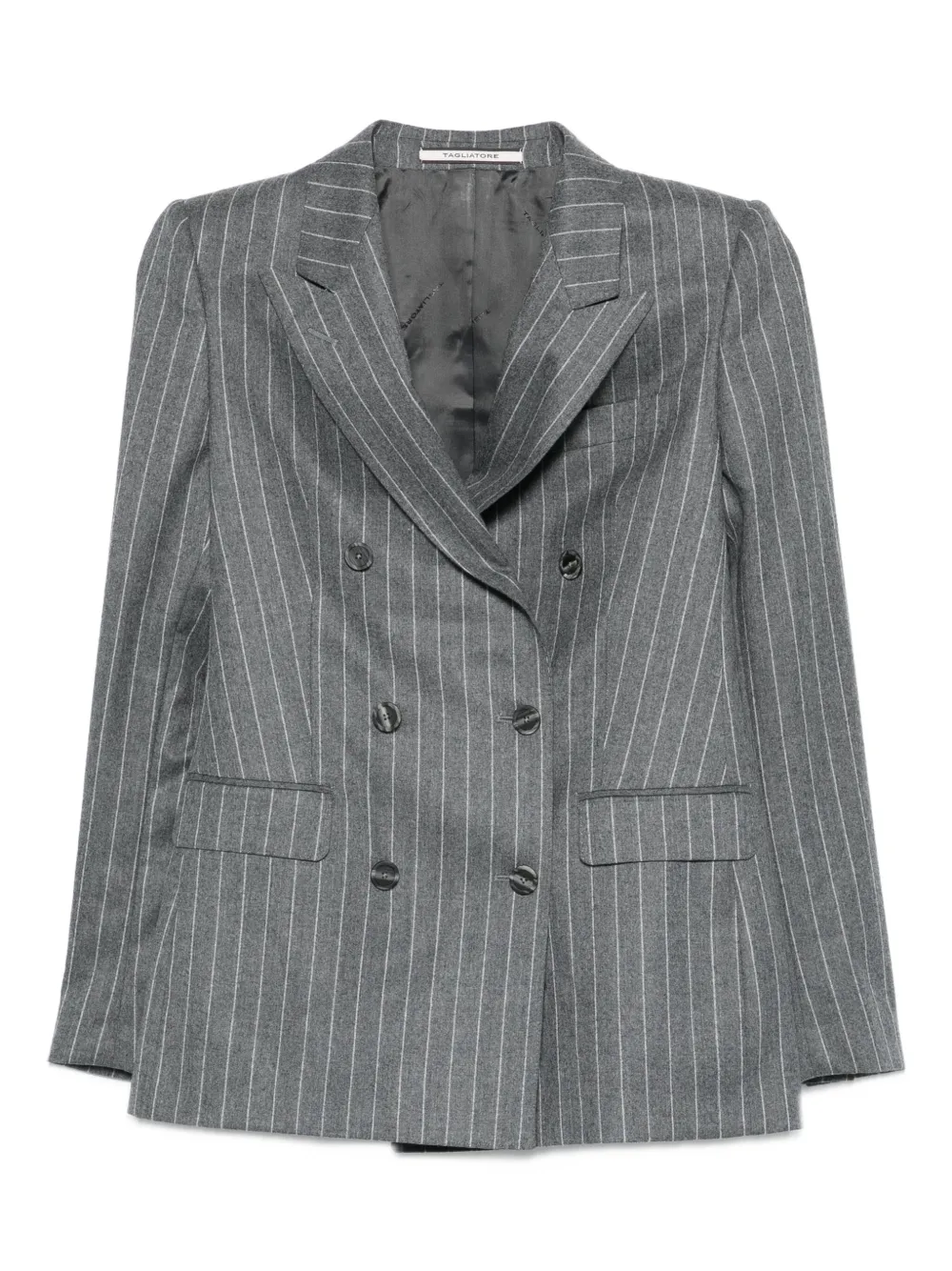Шерстяной блейзер в тонкую полоску TAGLIATORE, серый
Шерстяной блейзер в тонкую полоску TAGLIATORE, серый