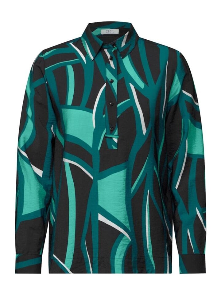 Блуза Cecil Langarmbluse, черный
Блуза Cecil Langarmbluse, черный