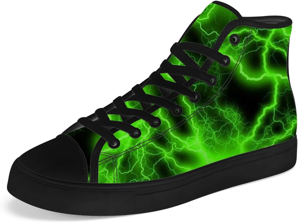 Высокие кеды Lightning из канвы, высокие кроссовки на шнуровке, повседневная обувь для мужчин и женщин Chebing, зеленый
Высокие кеды Lightning из канвы, высокие кроссовки на шнуровке, повседневная обувь для мужчин и женщин Chebing, зеленый