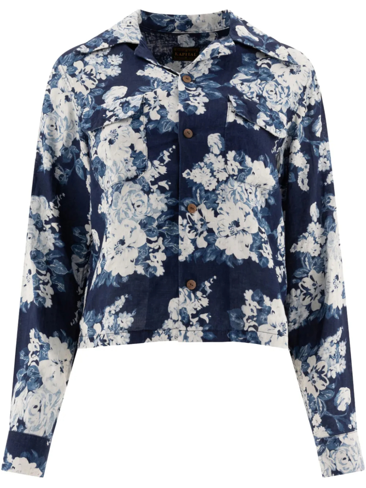 KAPITAL рубашка Champetre Discharge, синий
KAPITAL рубашка Champetre Discharge, синий