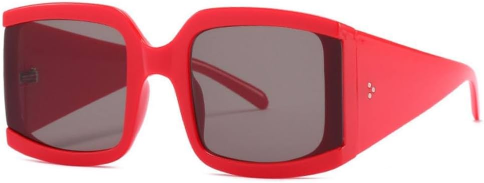 Панк-солнцезащитные очки квадратной формы для женщин, модные зеркальные очки для мужчин, большие черные солнцезащитные очки для женщин, популярные очки UV400 DSXLY, Red Black
Панк-солнцезащитные очки квадратной формы для женщин, модные зеркальные очки для мужчин, большие черные солнцезащитные очки для женщин, популярные очки UV400 DSXLY, Red Black