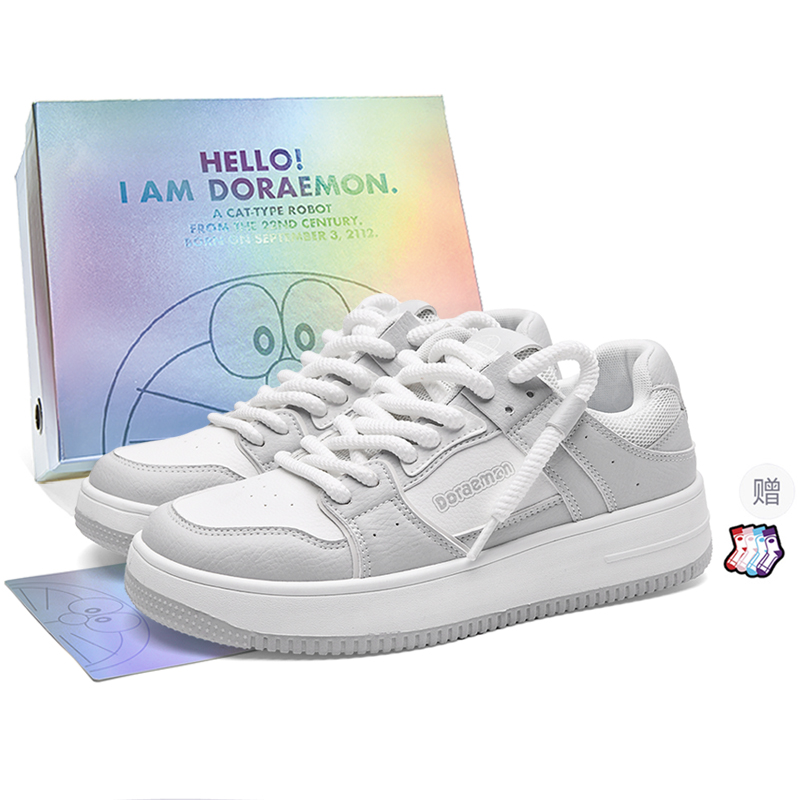Doraemon Дораэмон Низкие скейтерские кроссовки унисекс Ледниково-серые (Лимитированная коллекция в коробке), цвет Glacier Gray (Box Limited Edition)
Doraemon Дораэмон Низкие скейтерские кроссовки унисекс Ледниково-серые (Лимитированная коллекция в коробке), цвет Glacier Gray (Box Limited Edition)