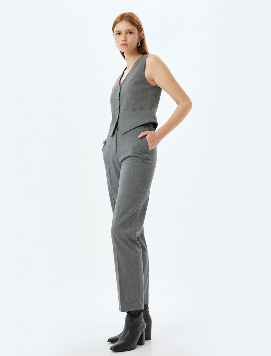 Костюмный жилет Koton, Mottled Grey
Костюмный жилет Koton, Mottled Grey