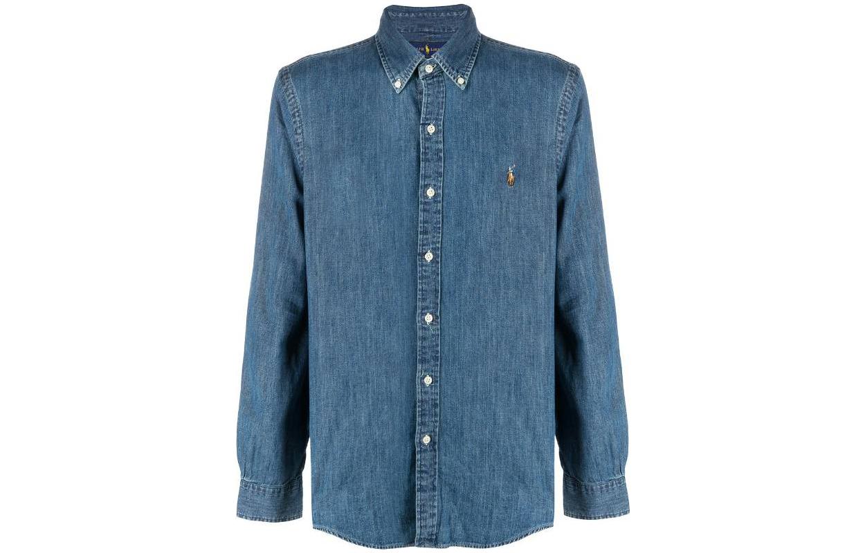 Polo Ralph Lauren Мужская рубашка, синяя
Polo Ralph Lauren Мужская рубашка, синяя