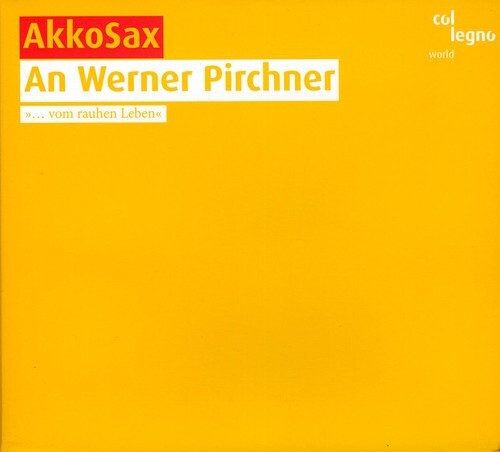 CD диск Pirchner / Akkosax: An Werner Pirchner
CD диск Pirchner / Akkosax: An Werner Pirchner