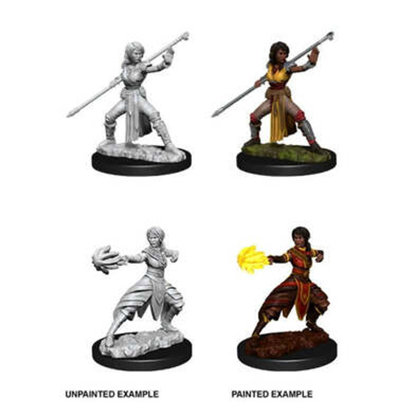 Миниатюра Dungeons & Dragons: Nolzur's Marvelous Unpainted Miniatures: Female Half-Elf Monk 
Миниатюра Dungeons & Dragons: Nolzur's Marvelous Unpainted Miniatures: Female Half-Elf Monk