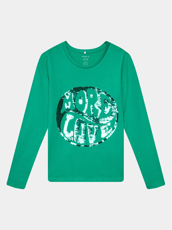 Блуза стандартного кроя Name It, зеленый
Блуза стандартного кроя Name It, зеленый