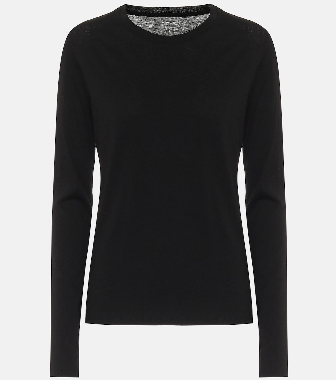 Футболка Essentials из хлопкового джерси VINCE, черный
Футболка Essentials из хлопкового джерси VINCE, черный