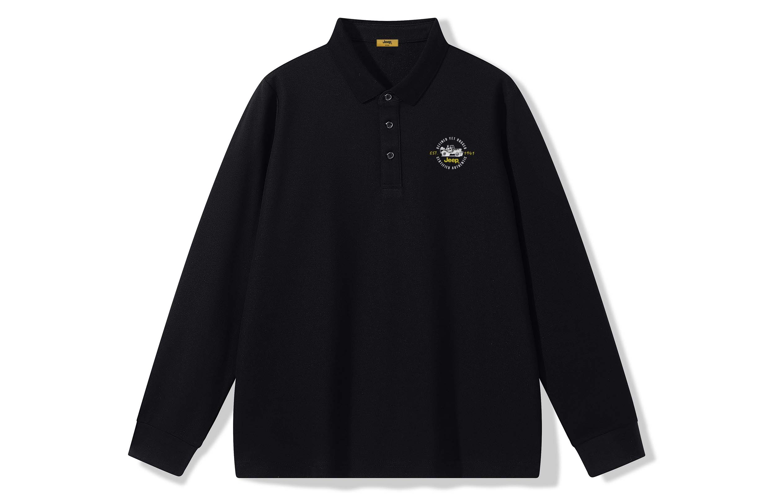 Футболка-поло Unisex с воротником-поло, умеренно прямого кроя Jeep, pure черный
Футболка-поло Unisex с воротником-поло, умеренно прямого кроя Jeep, pure черный