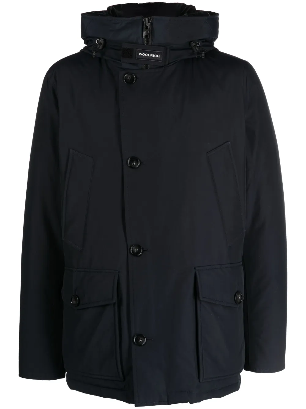 Пуховик Arctic с капюшоном и застежкой на пуговицы WOOLRICH, синий
Пуховик Arctic с капюшоном и застежкой на пуговицы WOOLRICH, синий