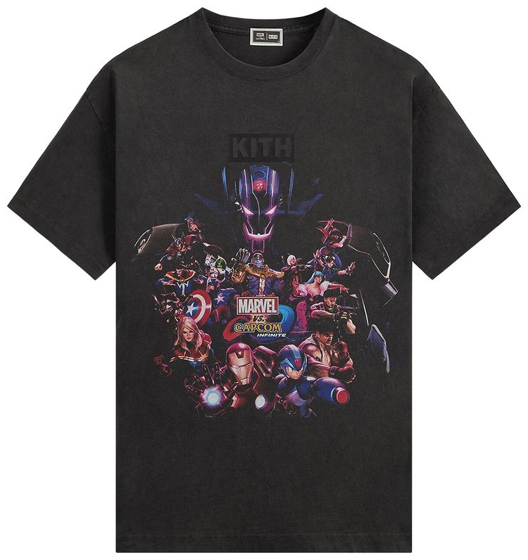Винтажная футболка Kith x Marvel Vs. Capcom Infinite, черный
Винтажная футболка Kith x Marvel Vs. Capcom Infinite, черный