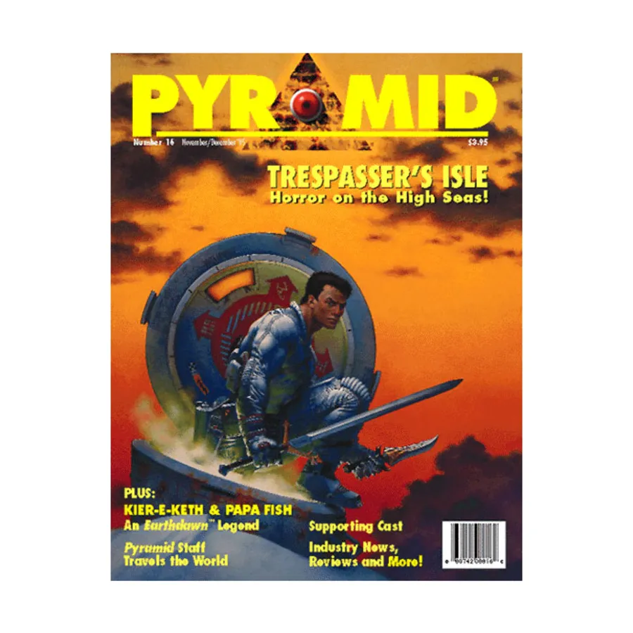 Журнал #16 "Earthdawn Adventure, Supporting Cast, Trespasser's Isle", Pyramid Magazine
Журнал #16 "Earthdawn Adventure, Supporting Cast, Trespasser's Isle", Pyramid Magazine