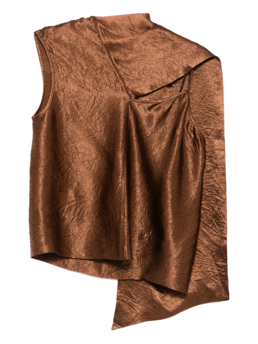 Асимметричный драпированный топ HERSKIND, коричневый
Асимметричный драпированный топ HERSKIND, коричневый