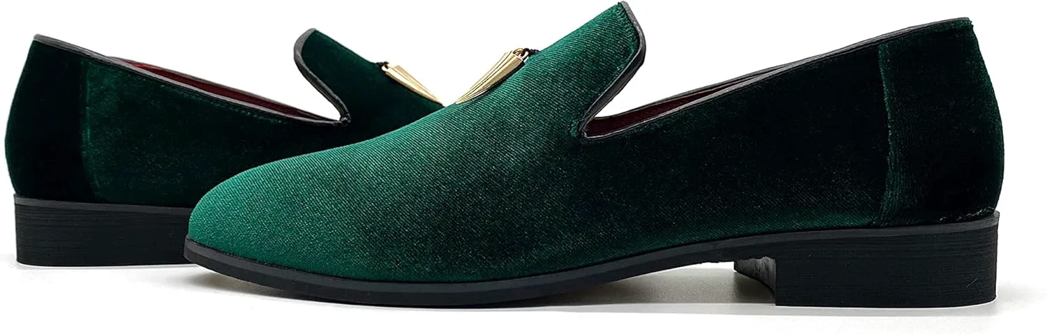 Мужские бархатные лоферы MHB Penny Slip-On из замши с блестками, смокинговые туфли, зеленый
Мужские бархатные лоферы MHB Penny Slip-On из замши с блестками, смокинговые туфли, зеленый