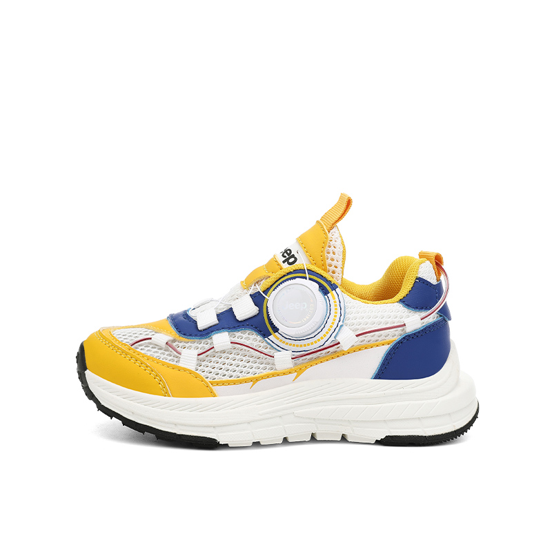 Детские кроссовки для бега, устойчивые к истиранию, легкие, амортизирующие, нескользящие, с низким верхом Jeep, слоновая кость/белый/желтый 
Детские кроссовки для бега, устойчивые к истиранию, легкие, амортизирующие, нескользящие, с низким верхом Jeep, слоновая кость/белый/желтый