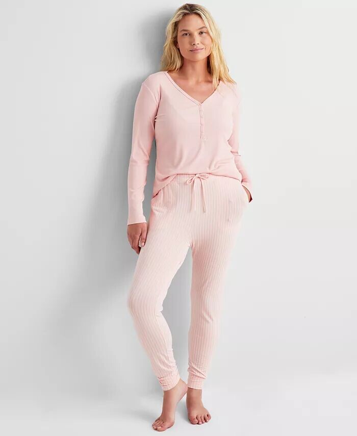 Женский топ Henley Sleep Top XS-3X в рубчик с длинными рукавами State of Day, розовый
Женский топ Henley Sleep Top XS-3X в рубчик с длинными рукавами State of Day, розовый