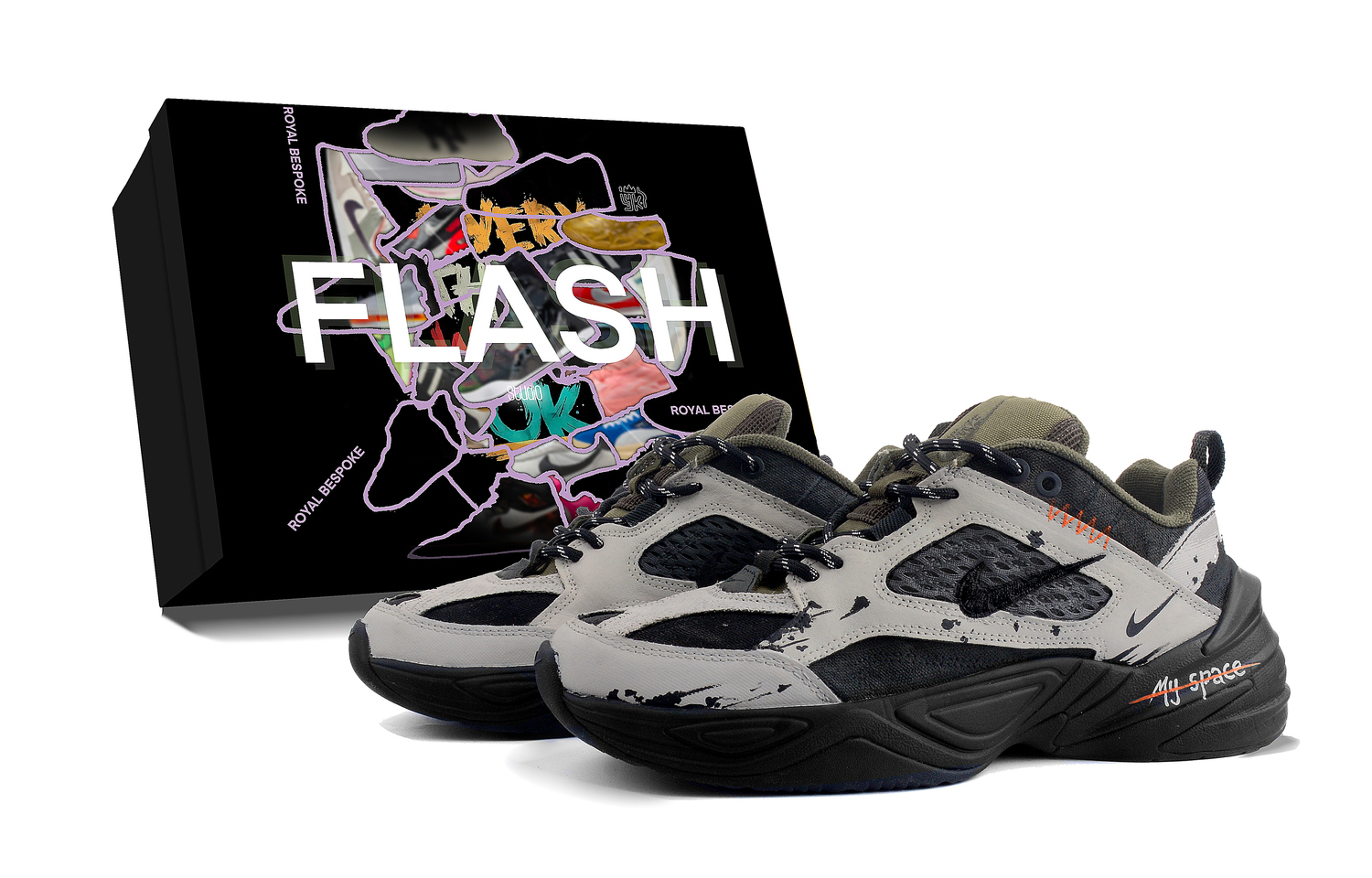 M2K Tekno Wild Wanderer, в коробке низкие массивные кроссовки men's Nike, серо-зеленый
M2K Tekno Wild Wanderer, в коробке низкие массивные кроссовки men's Nike, серо-зеленый