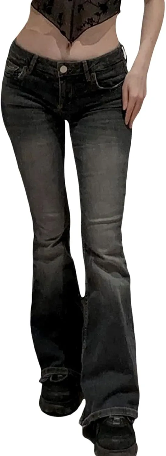 Женские джинсы bootcut с эффектом потертости TAOZIBOB
Женские джинсы bootcut с эффектом потертости TAOZIBOB