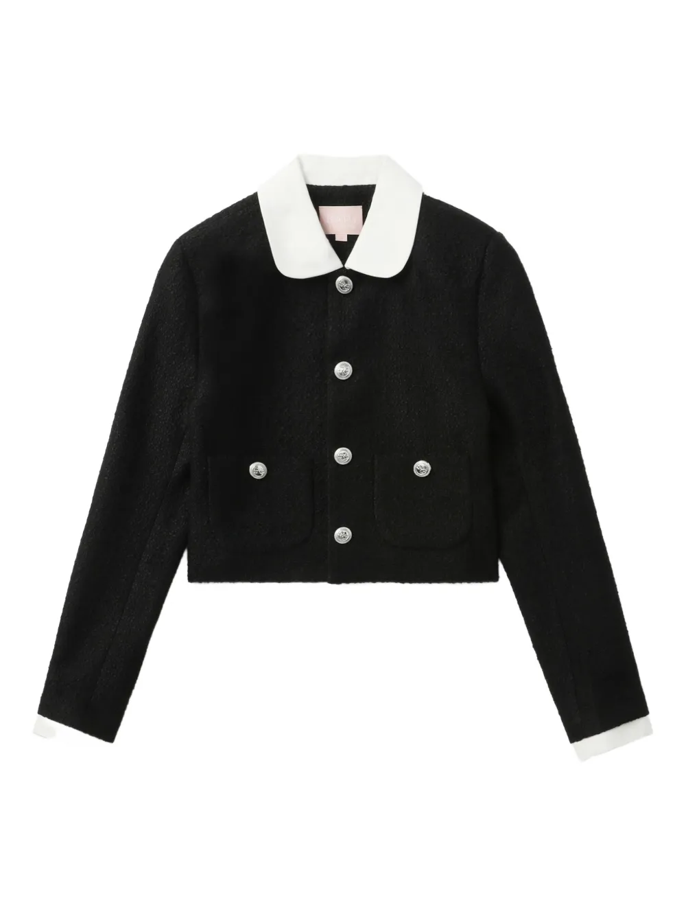 Жакет с воротником Питер Пэн BAPY BY *A BATHING APE, черный 
Жакет с воротником Питер Пэн BAPY BY *A BATHING APE, черный