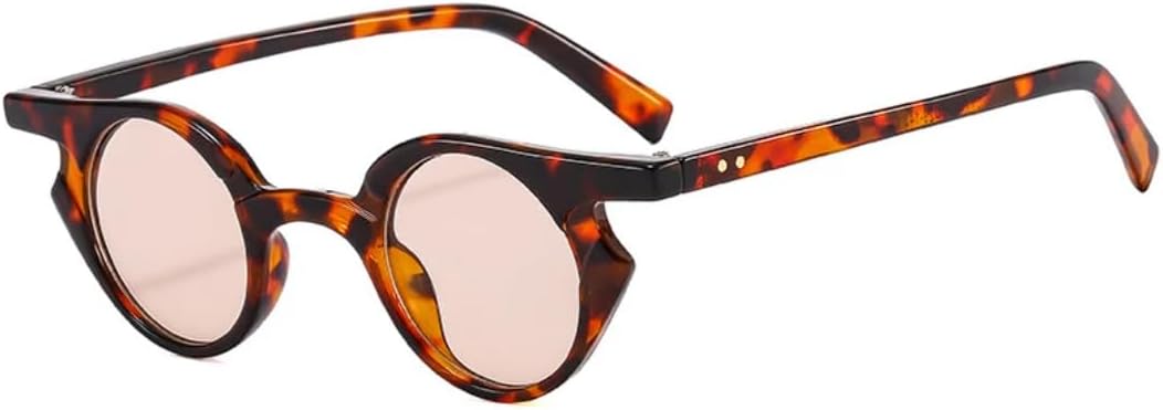 Солнцезащитные очки с защитой от УФ-излучения UV400 | Маленькие круглые заклепки в стиле «кошачий глаз» | для женщин и мужчин, для занятий спортом на открытом воздухе и вождения DSVIGF, Leopard Champagne
Солнцезащитные очки с защитой от УФ-излучения UV400 | Маленькие круглые заклепки в стиле «кошачий глаз» | для женщин и мужчин, для занятий спортом на открытом воздухе и вождения DSVIGF, Leopard Champagne