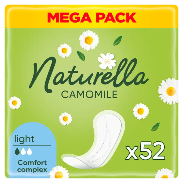 Ароматизированные гигиенические прокладки, 52 шт./1 упаковка. Naturella Camomile light
Ароматизированные гигиенические прокладки, 52 шт./1 упаковка. Naturella Camomile light