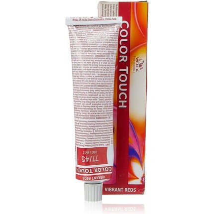Professionals Color Touch 77/45 Средний блондин Интенсивный красный махагон 60мл, Wella
Professionals Color Touch 77/45 Средний блондин Интенсивный красный махагон 60мл, Wella