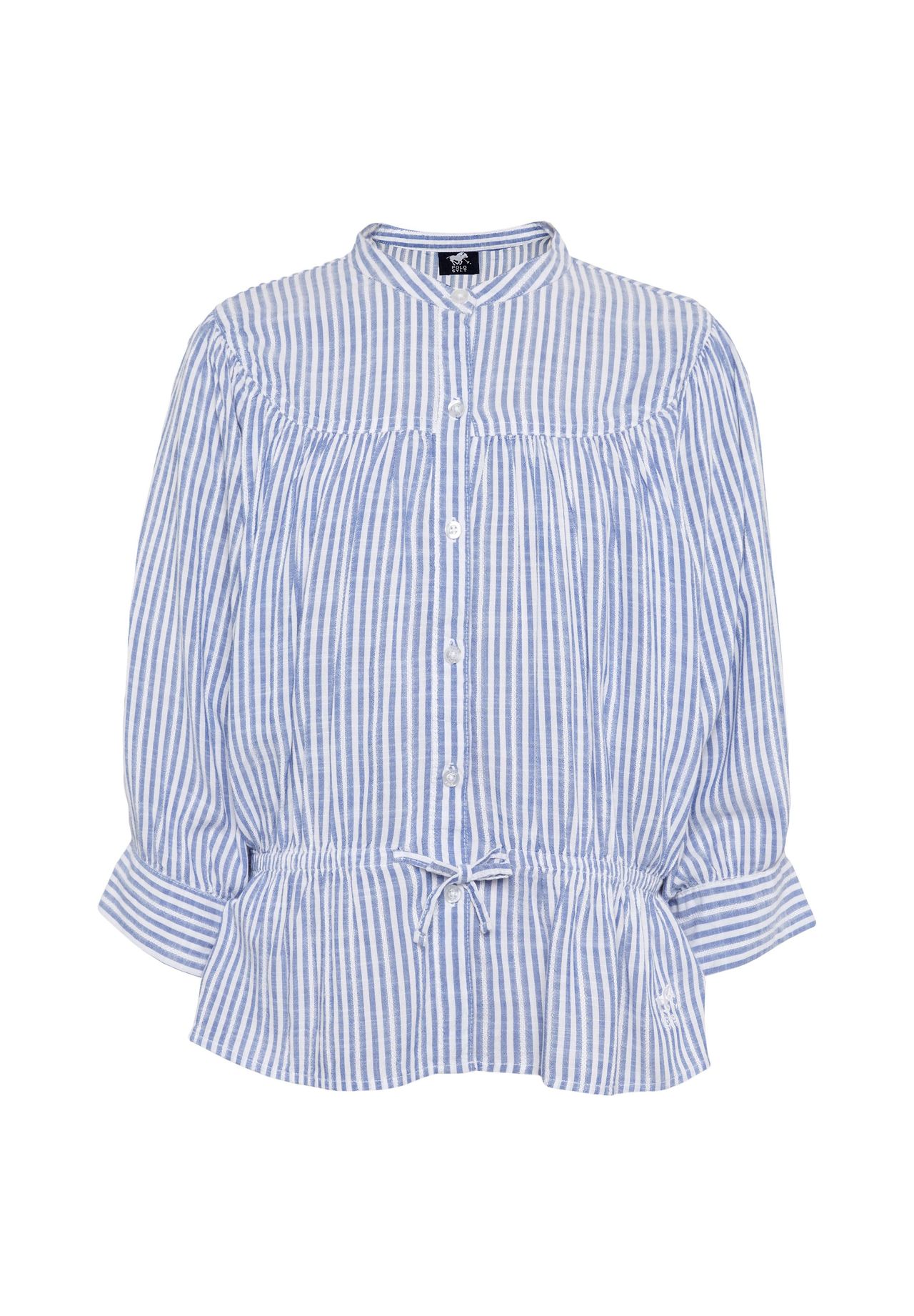 Блузка с завязками и складками POLO SYLT, цвет 1045 White/med Blue
Блузка с завязками и складками POLO SYLT, цвет 1045 White/med Blue