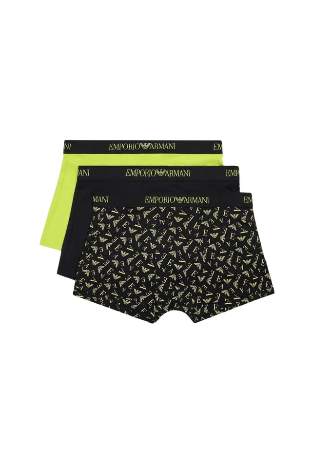 Трусики 3 пары трикотажных шорт Emporio Armani, мультиколор
Трусики 3 пары трикотажных шорт Emporio Armani, мультиколор