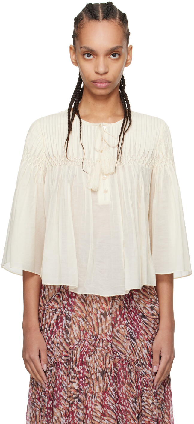 Кремового цвета Рубашка Axeliana Isabel Marant Etoile
Кремового цвета Рубашка Axeliana Isabel Marant Etoile