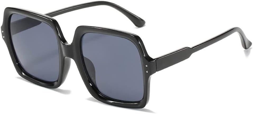 Винтажные солнцезащитные очки большого размера с градиентным переходом для женщин, защита от УФ-излучения UV400, женские солнцезащитные очки с заклепками LANGSER, Black Gray
Винтажные солнцезащитные очки большого размера с градиентным переходом для женщин, защита от УФ-излучения UV400, женские солнцезащитные очки с заклепками LANGSER, Black Gray